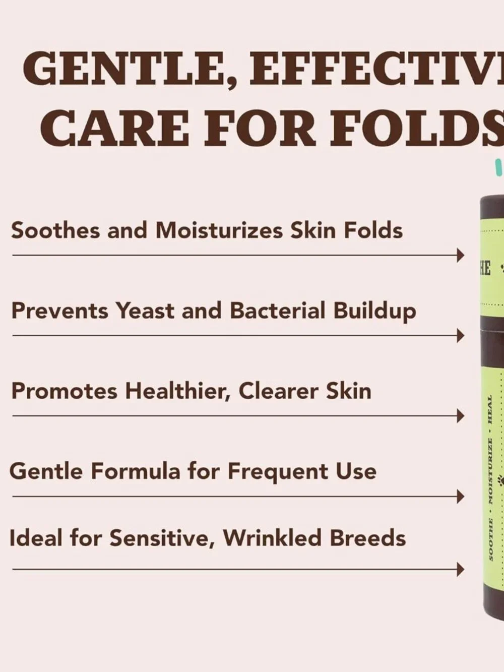 Lick-Safe Dog Balm for Itchy Skin, Wrinkle Care & Moisturizing